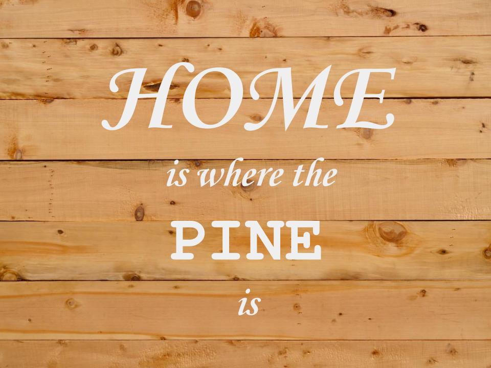 Home on Pine Printable
